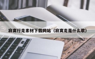 朔州寂寞行走素材下载网站（寂寞走是什么歌）